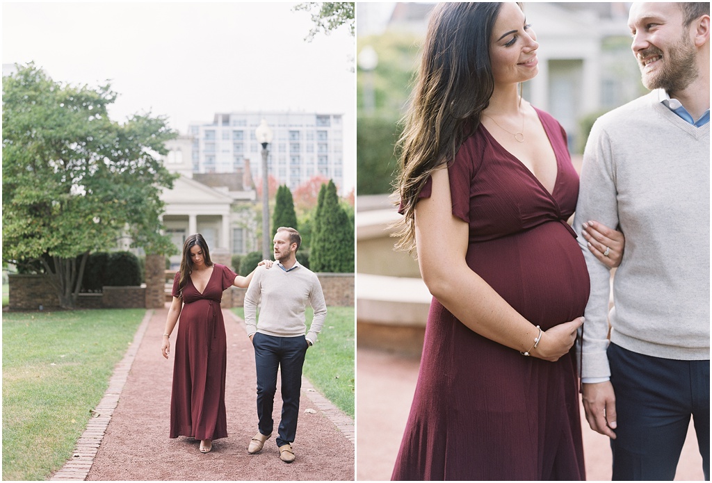 expecting couple in